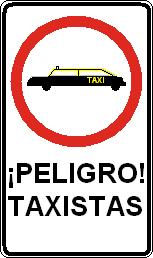 Peligro Taxistas